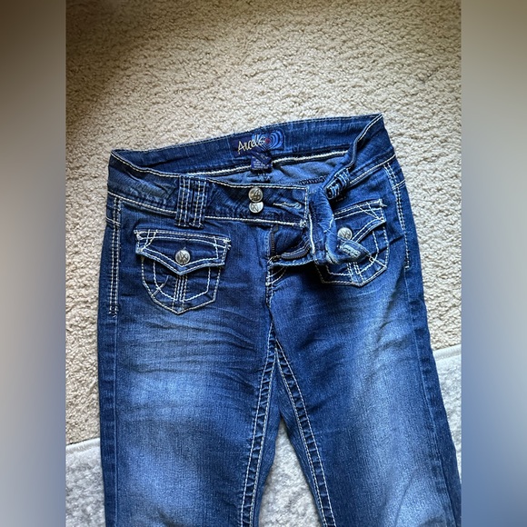 Retro/Vintage low rise comfy jeans - Picture 5 of 7